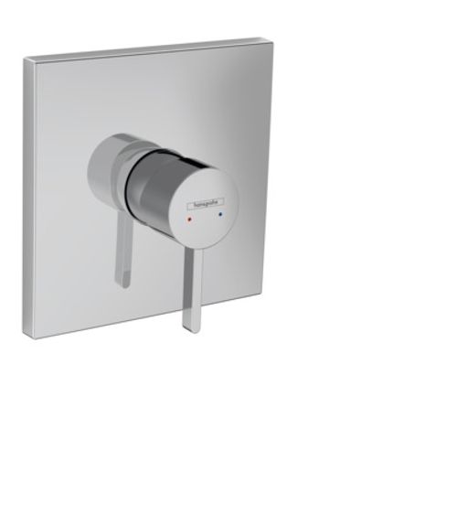 Hansgrohe-HG-Brausenmischer-Unterputz-Finoris-Fertigset-chrom-76615000 gallery number 1